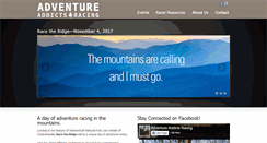 Desktop Screenshot of adventureaddictsracing.com